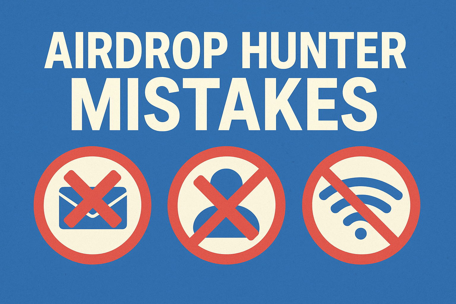 Типичные ошибки airdrop-хантеров: мультиаккаунты, спам-активность и Sybil-атаки, из-за которых режут аллокации и банят адреса